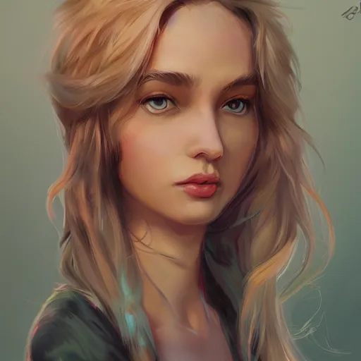 Image similar to jasmine bogaerde, birdy, digital art, artstation