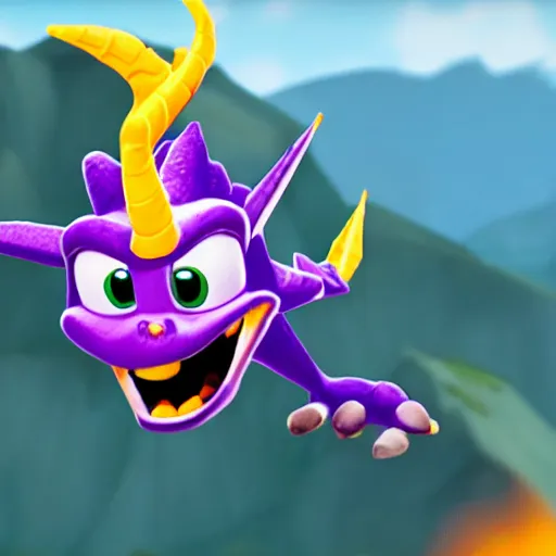 Image similar to photo of spyro