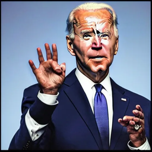 Image similar to joe biden as a cube