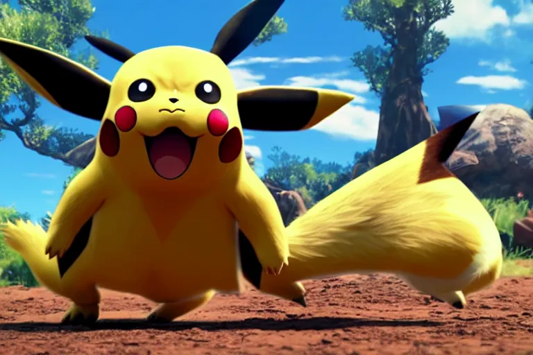 Pikachu screenshots, images and pictures