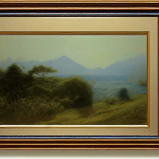 Prompt: landscape by miyazaki, by frank holl