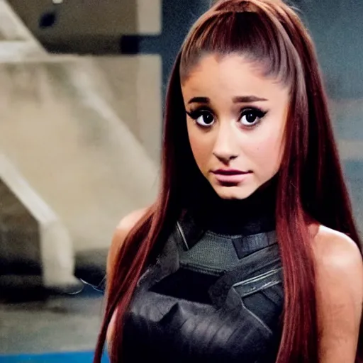 Prompt: ariana grande in the film avengers