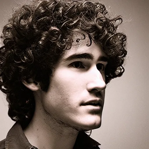 Prompt: photograph of Tim Buckley