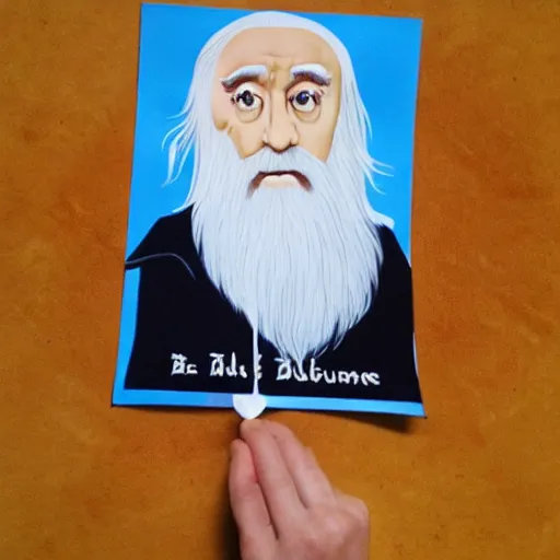 Image similar to albus dumbledore in the shape of a french fry