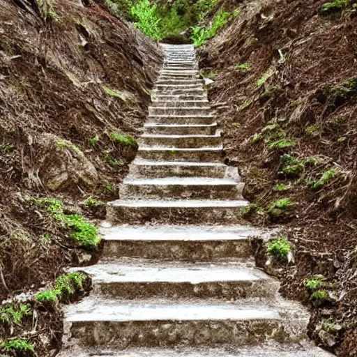 Image similar to stairway to heaven