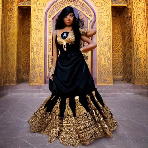 Mutahar Anas dress as a fancy princess