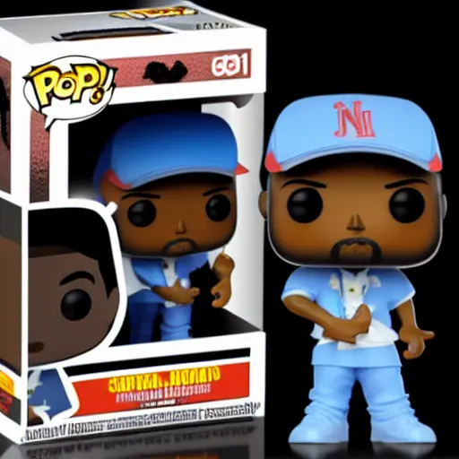 Prompt: a Nas funko pop, detailed