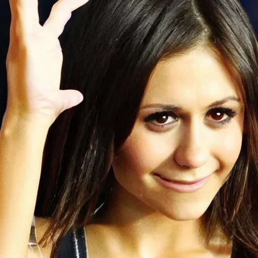 Prompt: nina drobrev okay 👌 hand sign