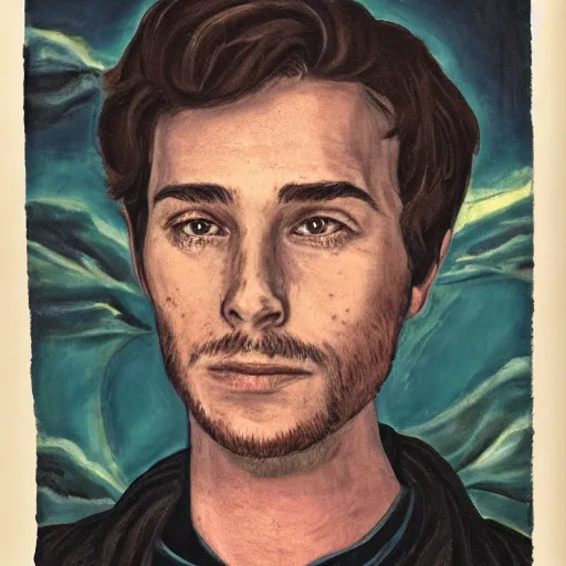 Prompt: portrait of Paul Atreides