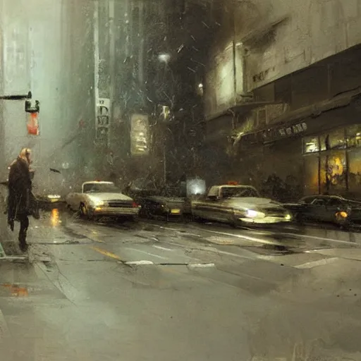 Image similar to extremely detailed painting by jeremy mann, roger deakins, cinematography, photo