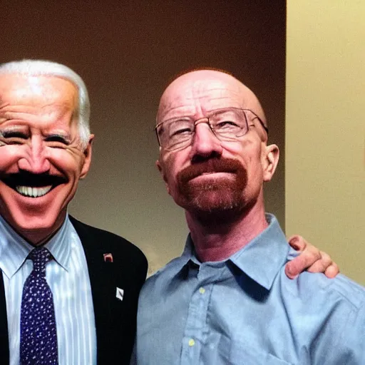 Image similar to man named walter white who looks like joe biden