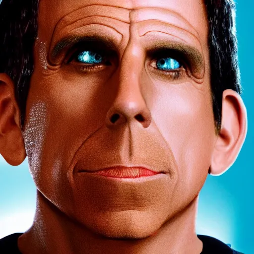 Prompt: Ben stiller robot, photo, detailed, 4k