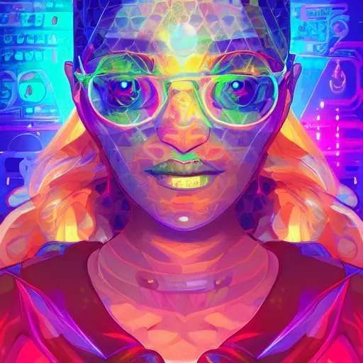 Image similar to skill magic geek inside matrix deepdream radiating a glowing aura stuff loot legends stylized digital illustration video game icon artstation lois van baarle, ilya kuvshinov, rossdraws,