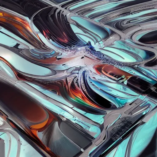 Image similar to digital sci-fi oily gloss reflection zaha hadid airport motherboard with organic forms in liquid and oil on the coronation of napoleon painting, on moon with medium size man walking with black background and digital billboard in the middle. unreal engine 5, keyshot, octane, artstation trending, by Zaha Hadid architects, by Matrix film color, high contrast pinterest black plastic, dark atmosphere pinterest tilt shift, 4k, 8k, 16k.