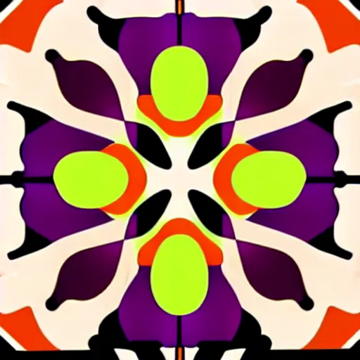 Image similar to vector art panel for cnc plasma, laser, modern fruit-inspired design pattern