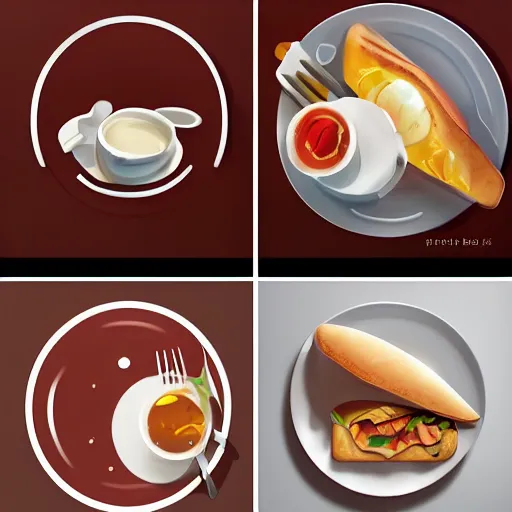 Image similar to face icon stylized minimalist breakfast at tiffany's, loftis, cory behance hd by jesper ejsing, by rhads, makoto shinkai and lois van baarle, ilya kuvshinov, rossdraws global illumination
