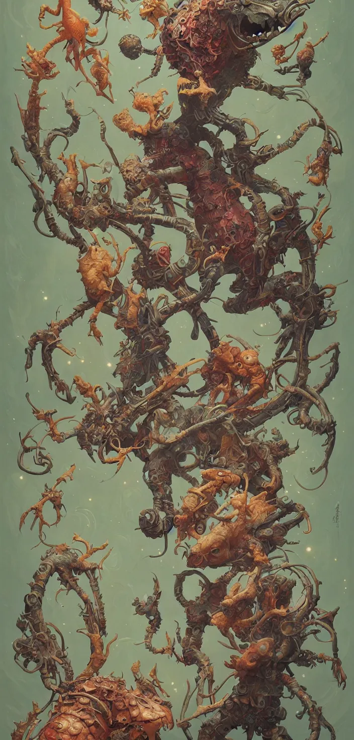 Prompt: exquisite, imaginative extremely intelligent creature poster art, humanoid, vogue, anthro, botanical illustration by weta studio and james gurney and tom bagshaw and james jean and frank frazetta, martine johanna and simon stalenhag and chie yoshii