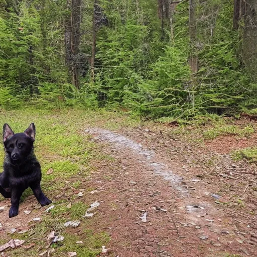 Image similar to hexagonal dog trail cam