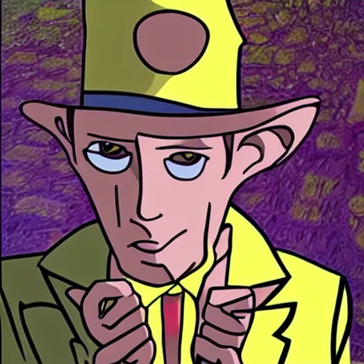 Image similar to inspector gadget on acid