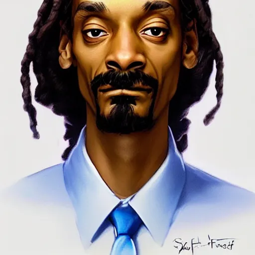 Prompt: portrait Snoop Dogg focus cute eye enchanted official fanart behance hd artstation by Jesper Ejsing, by RHADS, Makoto Shinkai and Lois van baarle, ilya kuvshinov, rossdraws portrait, highly detailed, digital painting, concept art, sharp focus, cinematic lighting, art by artgerm and greg rutkowski and alphonse mucha radiant light, peter mohrbacher, ferdinand knab, artgerm, portrait happy colors, bright eyes, clear eyes, warm smile