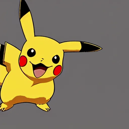 Image similar to Pikachu in The Meta-verse 4K quality super realistic