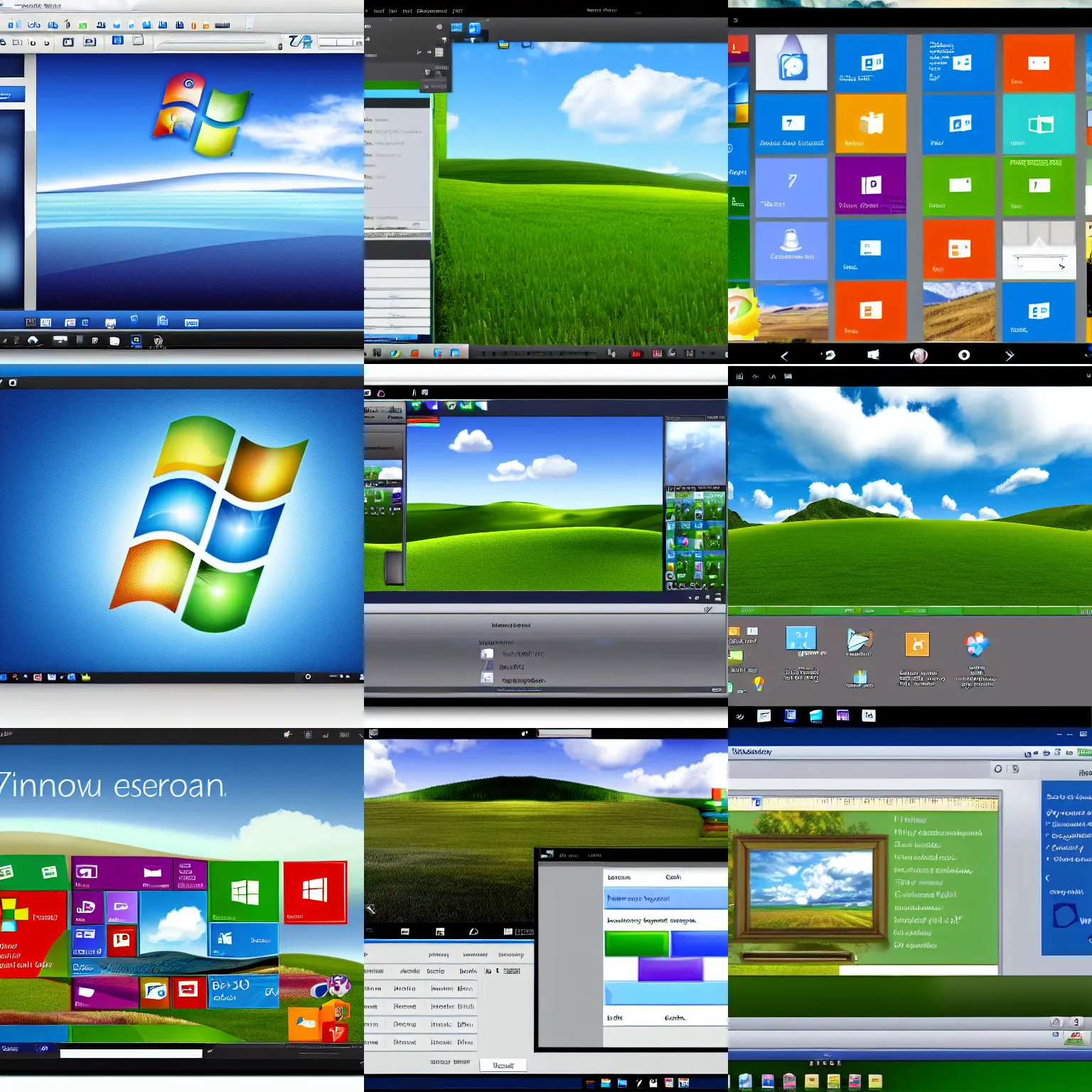 Prompt: Windows 7 Desktop Screenshot