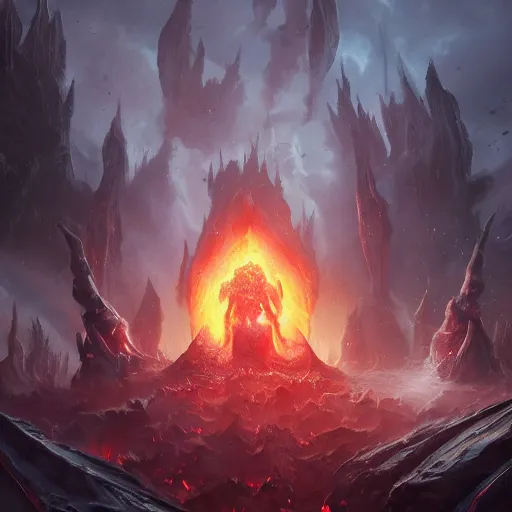 Image similar to hell storm, hell storm, hell storm, hell storm, hell smoke storm, necromancer theme, dead theme, violet theme, dark masterpiece artstation. 8 k, sharp high quality artwork in style of jose daniel cabrera pena and greg rutkowski, concept art by tooth wu, blizzard warcraft artwork, hearthstone card game artwork