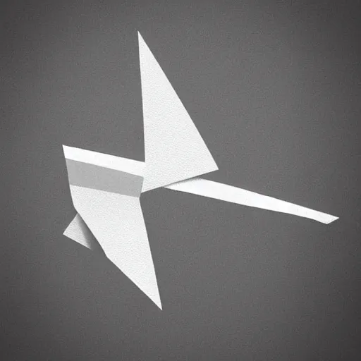 Prompt: Paper plane made out of digital voxel cubes flying out of a cloud, logo, digital art, drawing, stunning portrait