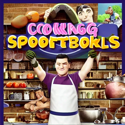 Image similar to cooking by the book LazyTown Sporticus,