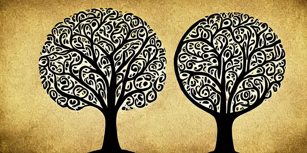 Image similar to tree of life by an artist