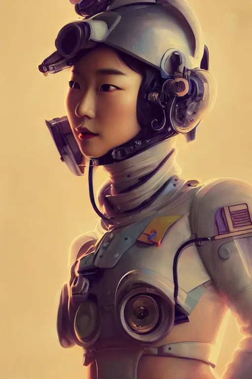 Prompt: portrait futuristic beautiful japanese Airforce armored pilot Girl, in future fighter aircraft, ssci-fi, fantasy, intricate, very very beautiful, elegant, human anatomy, neon light, highly detailed, digital painting, artstation, concept art, soft light, smooth, sharp focus, illustration, art by tian zi and WLOP and alphonse mucha