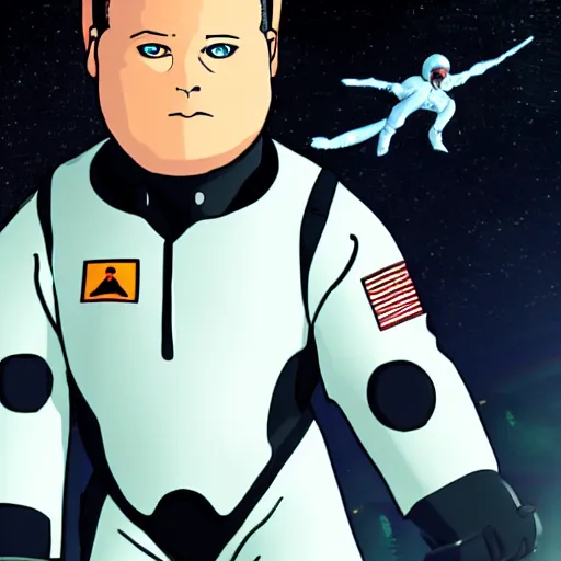 Image similar to Bobby Hill's head on the body of Shinji Ikari wearing his EVA pilot suit, tasteful photoshop, 4k