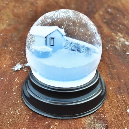 Image similar to Snow globe
