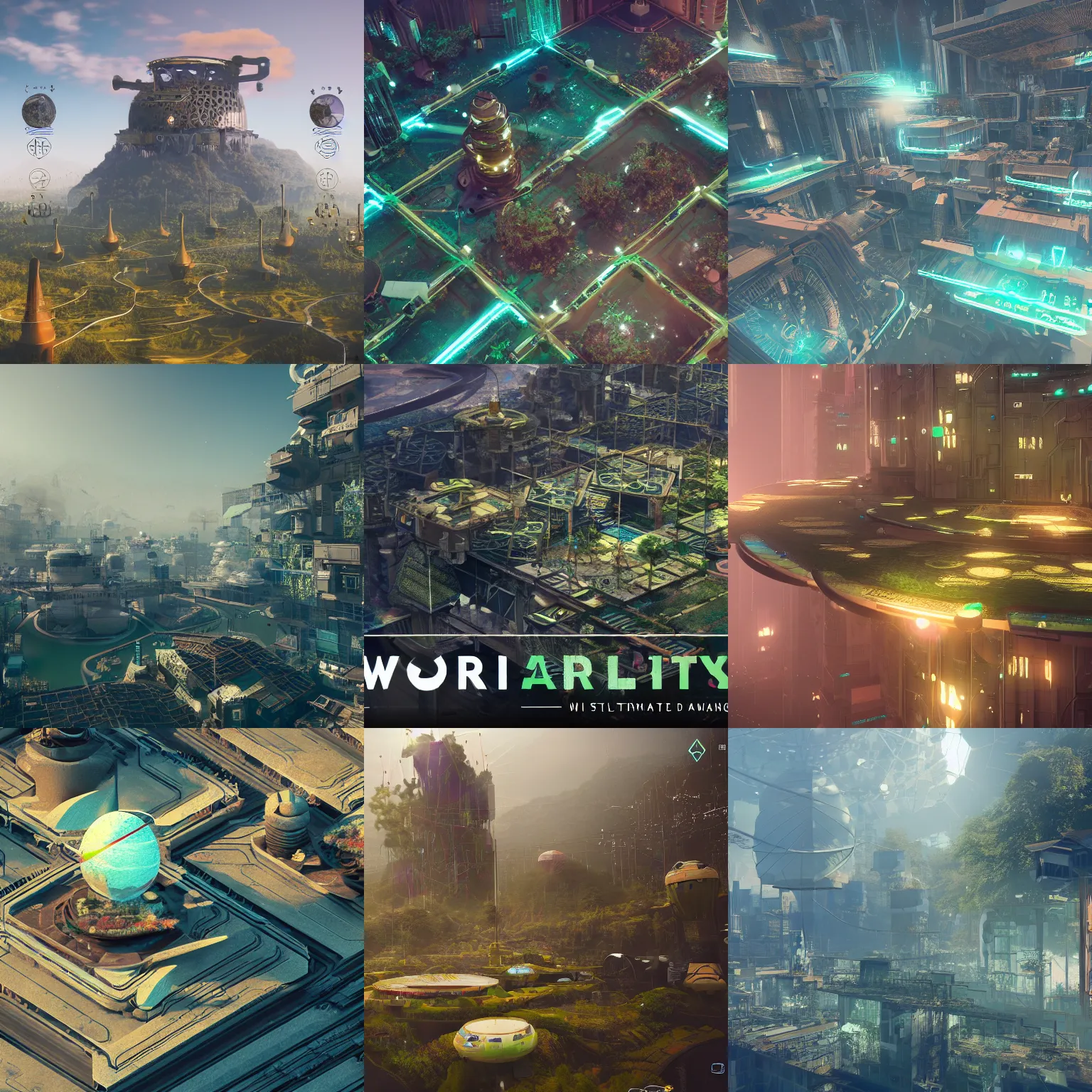 Prompt: a world where stability ai can generate unrestricted imagery, solarpunk, trending on artstation, 4 k, 8 k