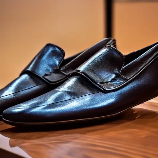 Prompt: a shoe designed by ferrarri