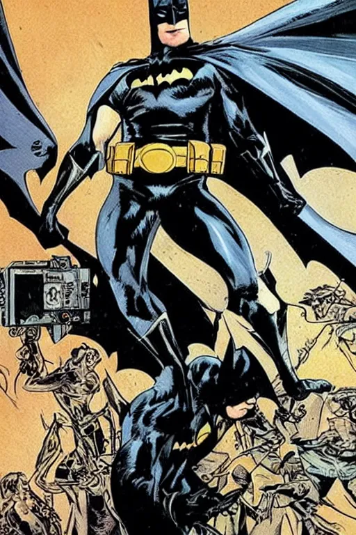 Image similar to a new, original batman villain called the shrike.
