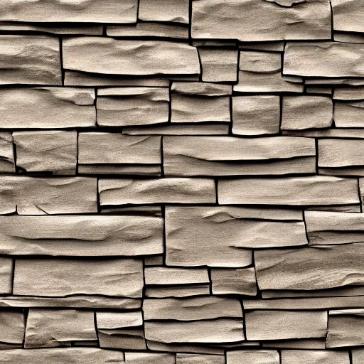 Image similar to a painterly stylized stone cladding texture