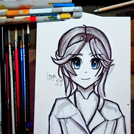 Crayon Drawing ☆ Prettyy (Anime/manga) 