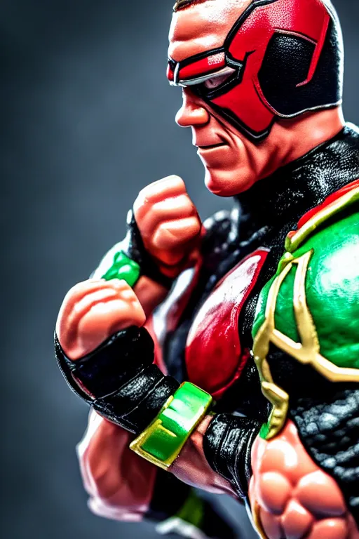 Prompt: john cena wrestling with kamen rider, high resolution, face features, body features, photorealistic, smooth, 4 k, aesthetic lighting, baroque object, sharp focus, hyperdetailed object, by : canon eos 5 d mark iv and sigma 7 0 - 2 0 0 mm f / 2. 8 dg os hsm sports