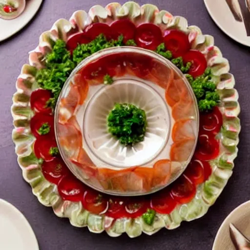 Image similar to aspic on plate