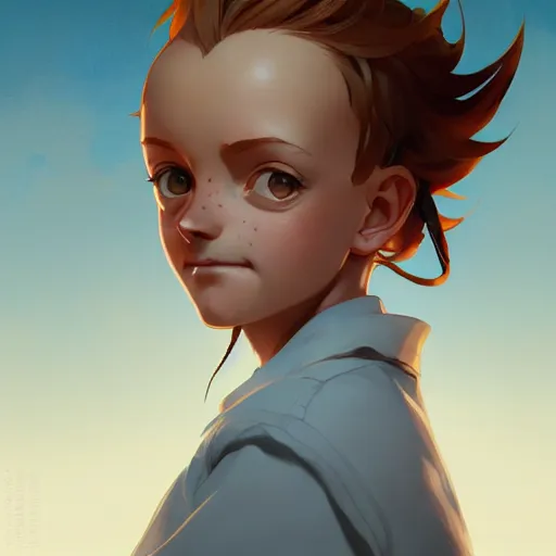 ArtStation - The Promised Neverland - Emma