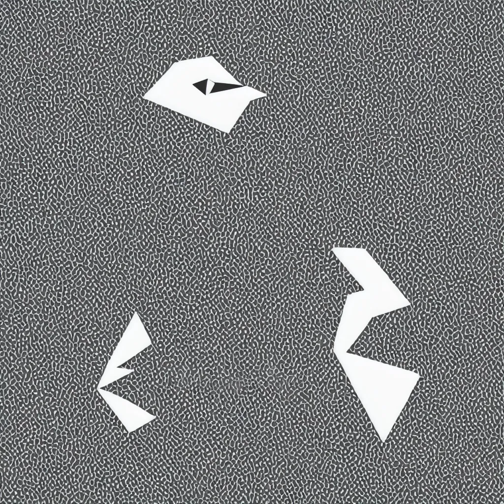 Image similar to Falcon bird face low poly effect with white background, geometric shape vector art and illustration.