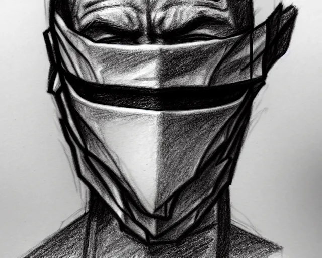 Image similar to draft drawing of a european man covering face with mask, draft sketch, thin stroke, trending on artstation, context art, pencil sketch, high detail