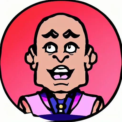 Image similar to a ferengi in emoji form