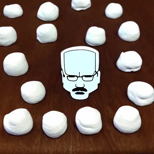 Image similar to walter white squishmallow