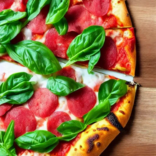 Image similar to pizza made from watermelon