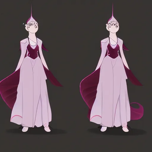 Image similar to A young female wizard in delicate magical dress + concept art + detailed character portrait