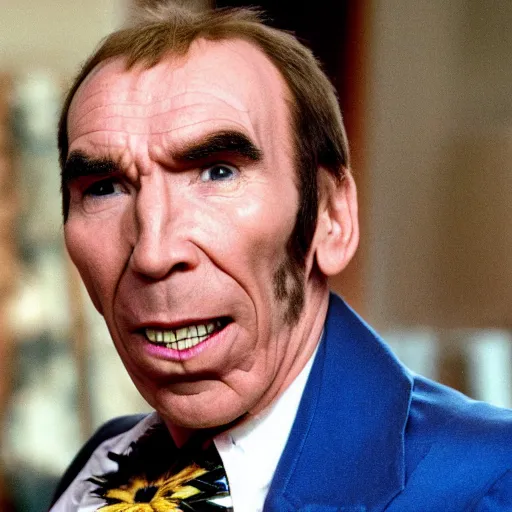 Prompt: pete postlethwaite as austin powers, movie still