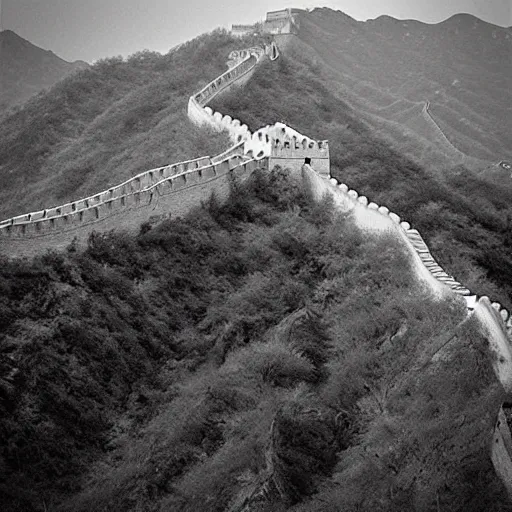 Prompt: “Great Wall of China on the moon”