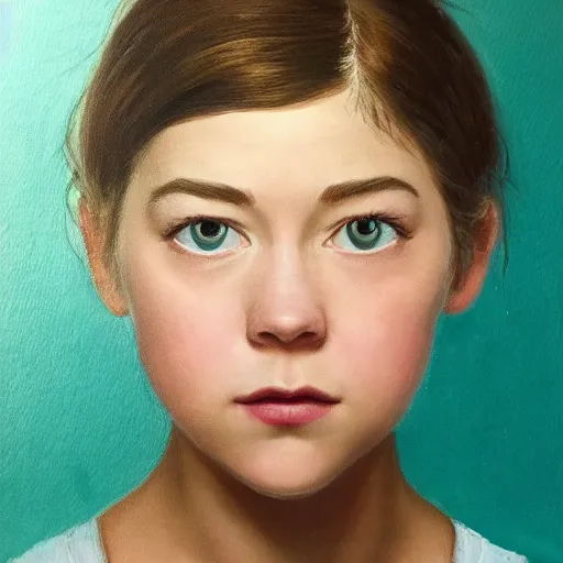 Image similar to a masterpiece portrait photo of a beautiful young woman who looks like a small mary elizabeth winstead, symmetrical face